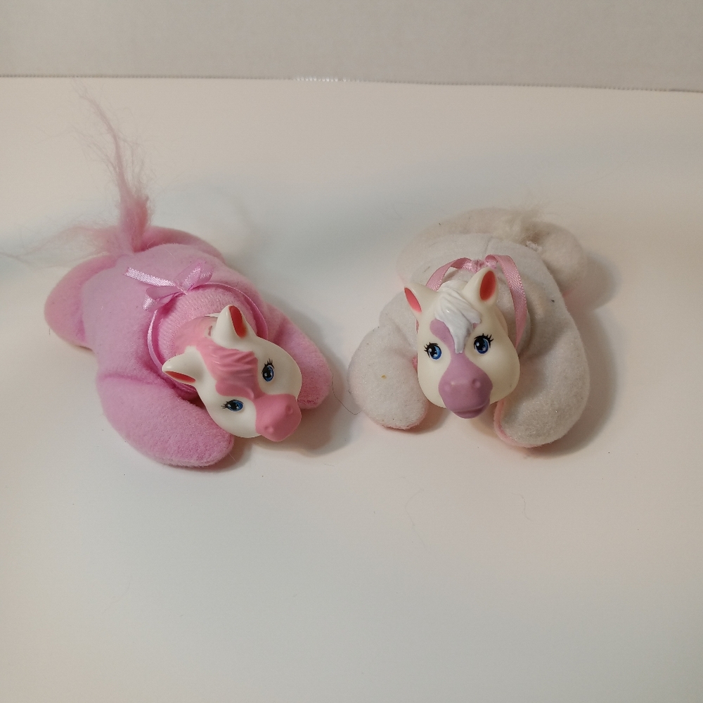 Pony Surprise Unicorn Plush REPLACEMENT Babies Toy Lot Of 2  #1